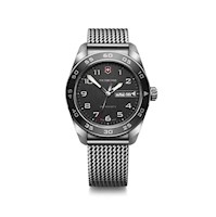 Reloj Correa de Acero Victorinox Swiss Army Quartz Plata 242043